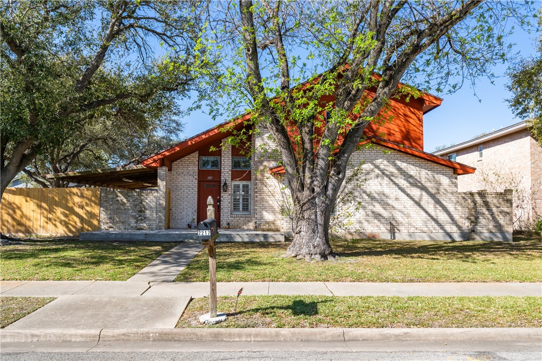2217 Post Oak Drive Portland, TX 78374 - Photo 1 of 39 a view of a house with a yard