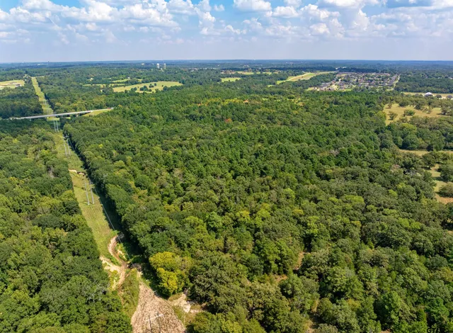a view of a city with lush green hillside