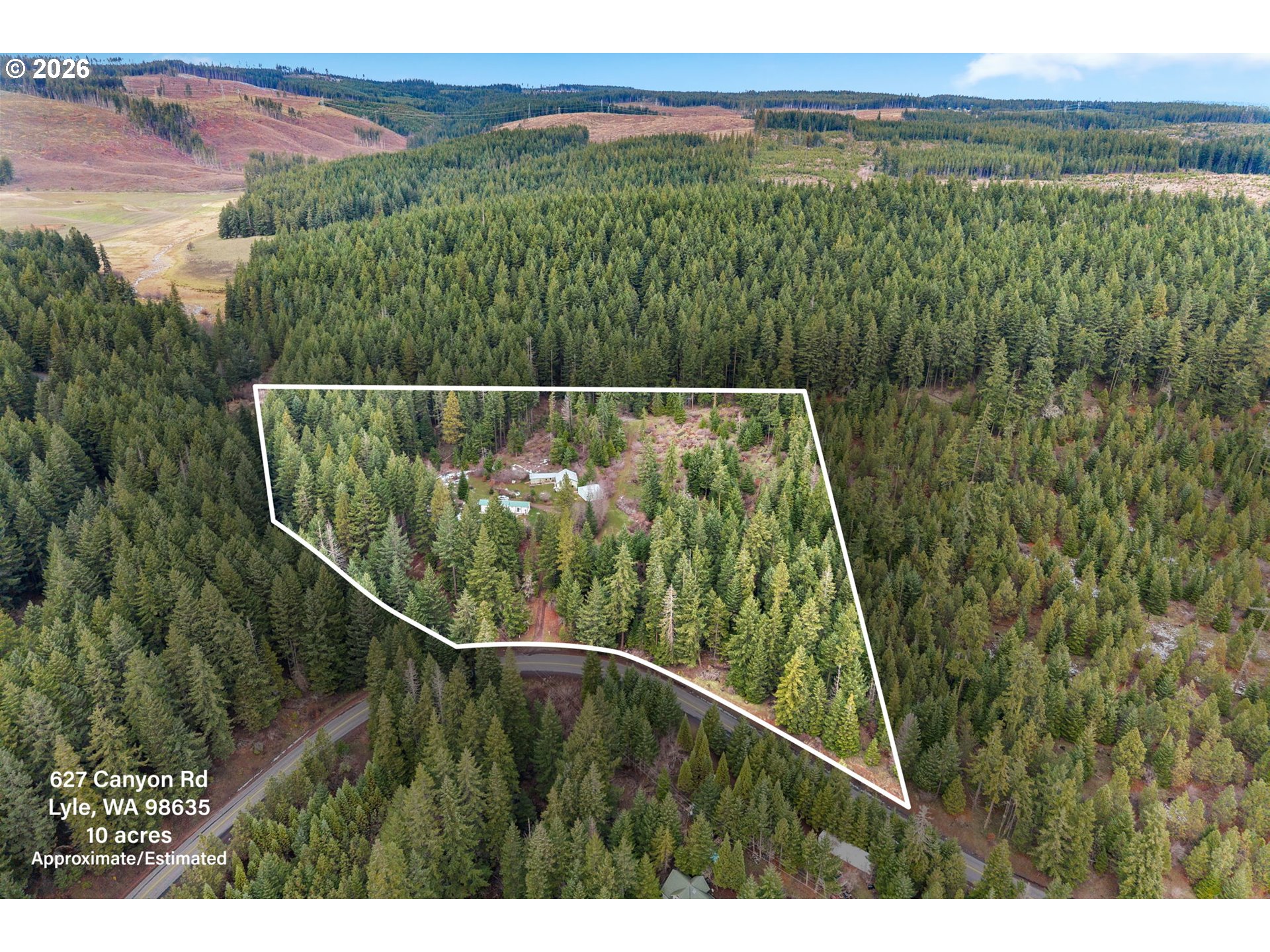 627 Canyon Road Lyle, WA 98635 - Photo 21 of 22 a view of a green field