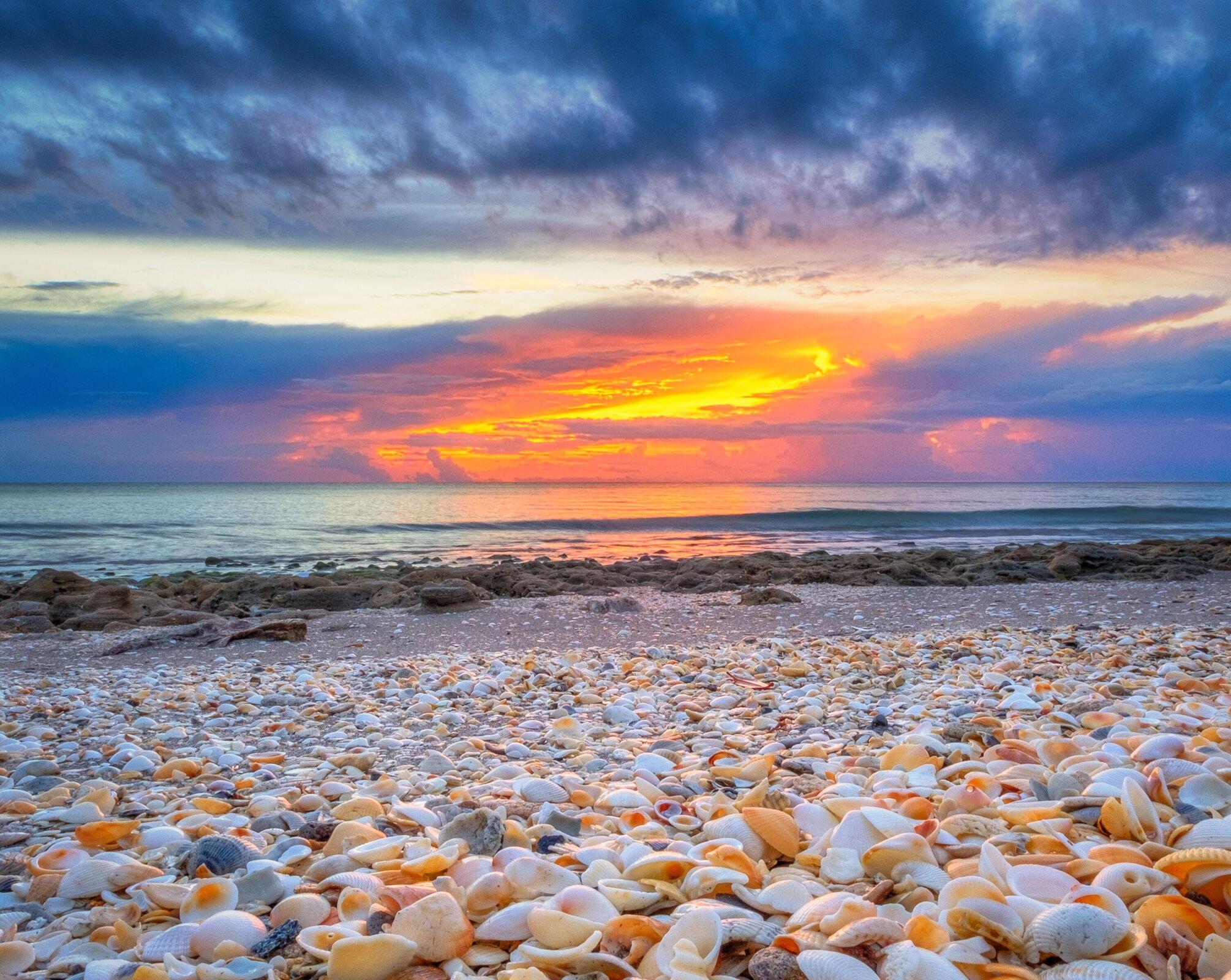3028 Windward Way Jupiter, FL 33477 - Photo 48 of 48 Seashells-at-Coral-Cove-Park-During-Sunr