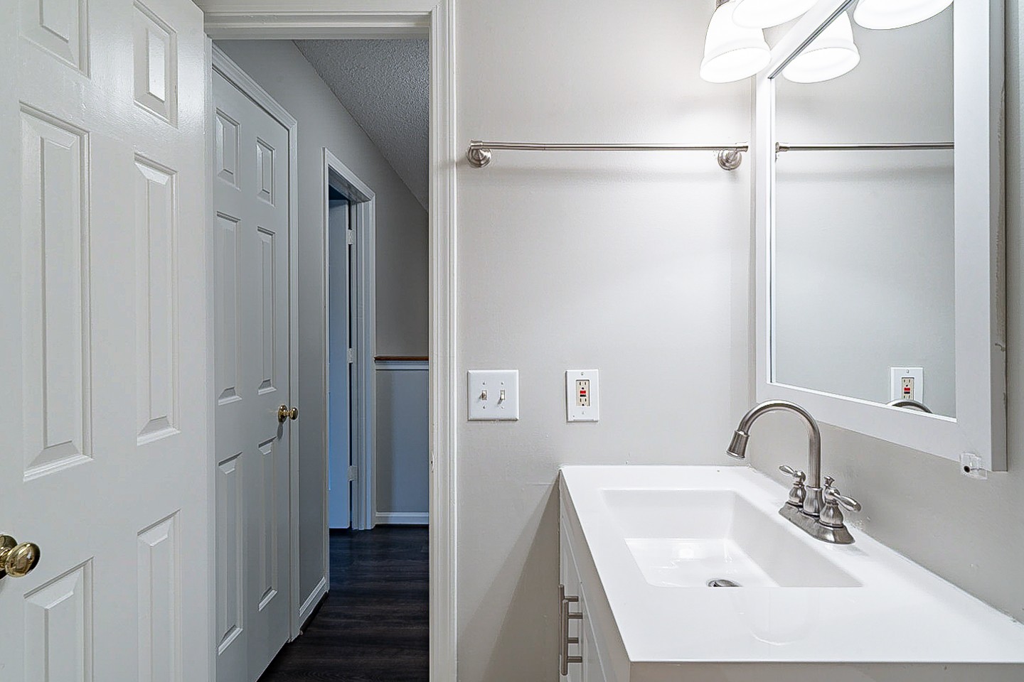 3433 Country Way Road Antioch, TN 37013 - Photo 22 of 29 a bathroom with a sink and a mirror