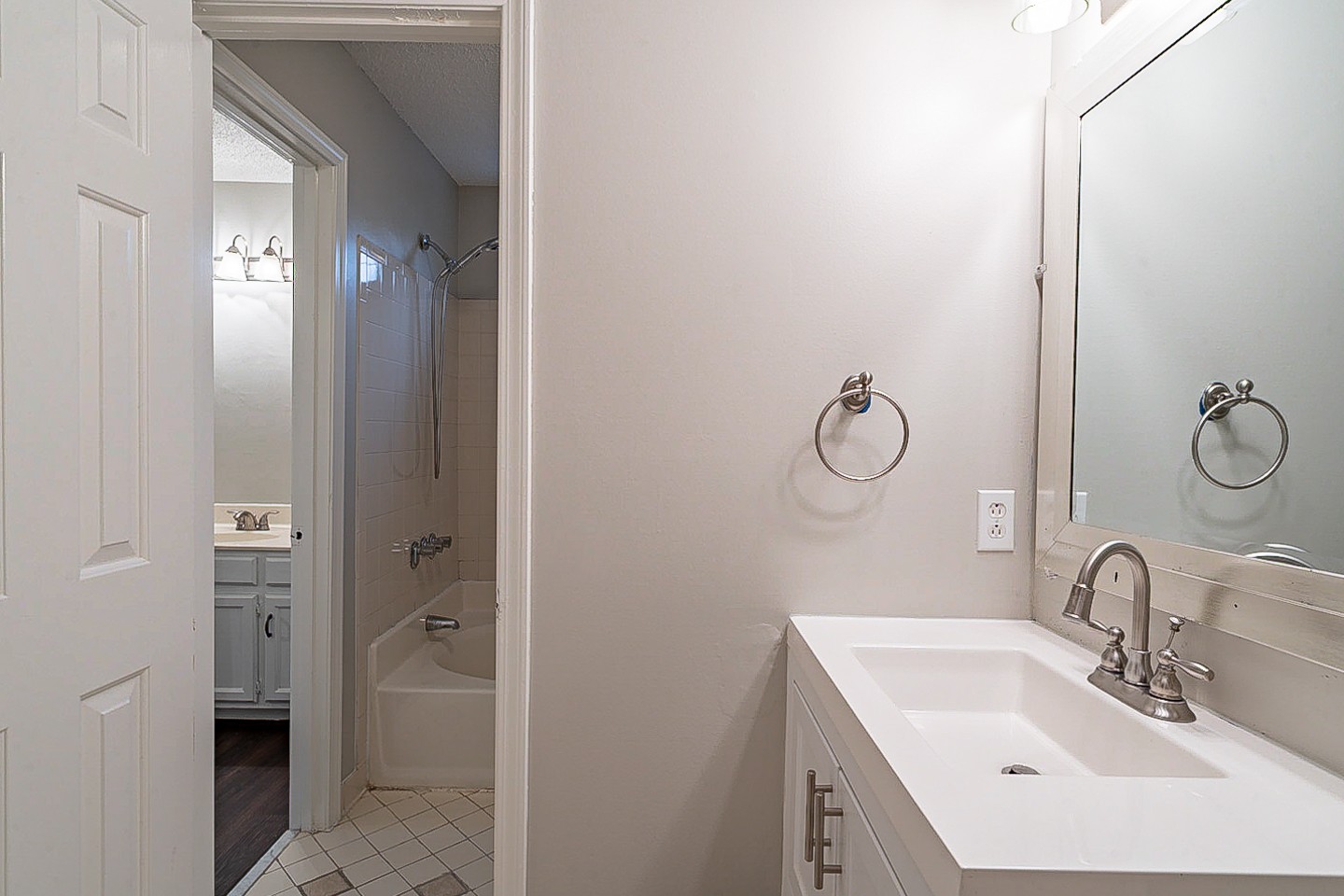 3433 Country Way Road Antioch, TN 37013 - Photo 6 of 29 a bathroom with a shower sink and mirror