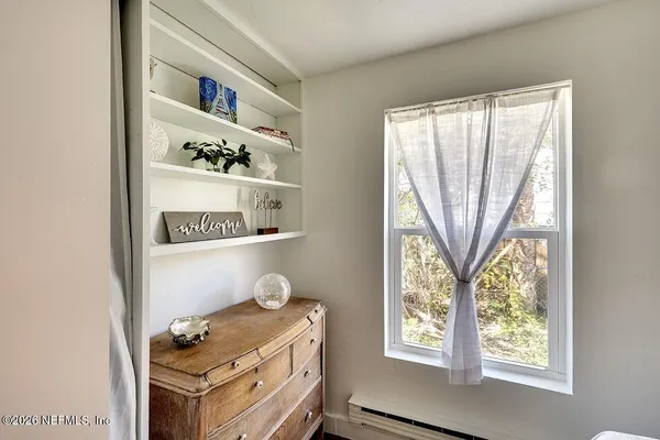 a room with storage and utility