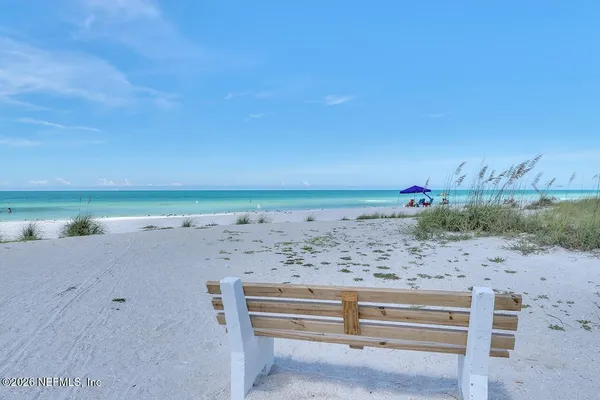 a view of an ocean beach