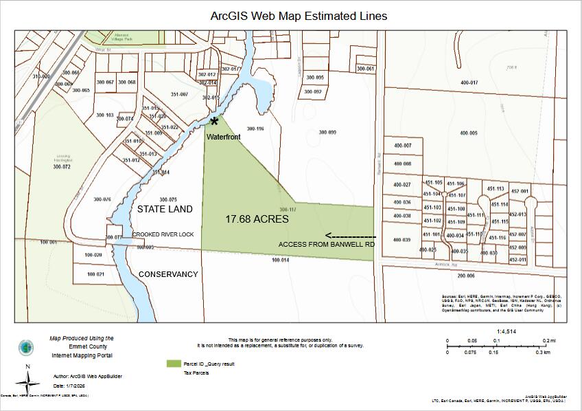Tbd Banwell Road Afton, MI 49705 - Photo 16 of 22 GIS MAP