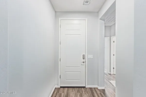 a view of closet area