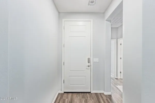 a view of closet area