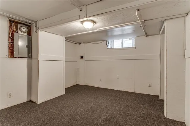 a view of a refrigerator in kitchen and a refrigerator