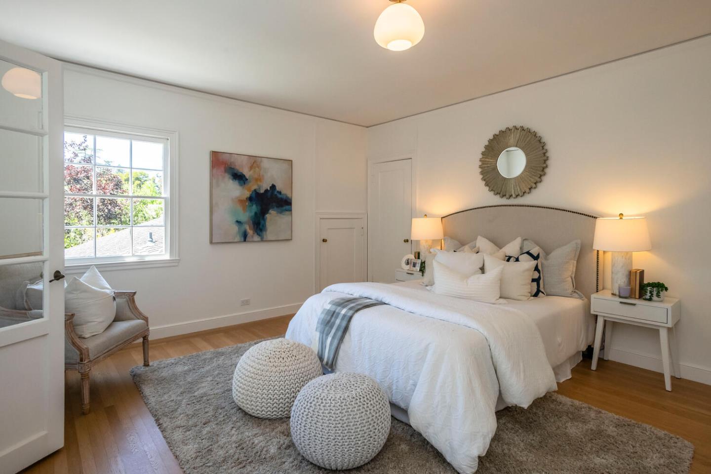 7 Windsor Drive Hillsborough, CA 94010 - Photo 25 of 57 a bedroom with bed and a window