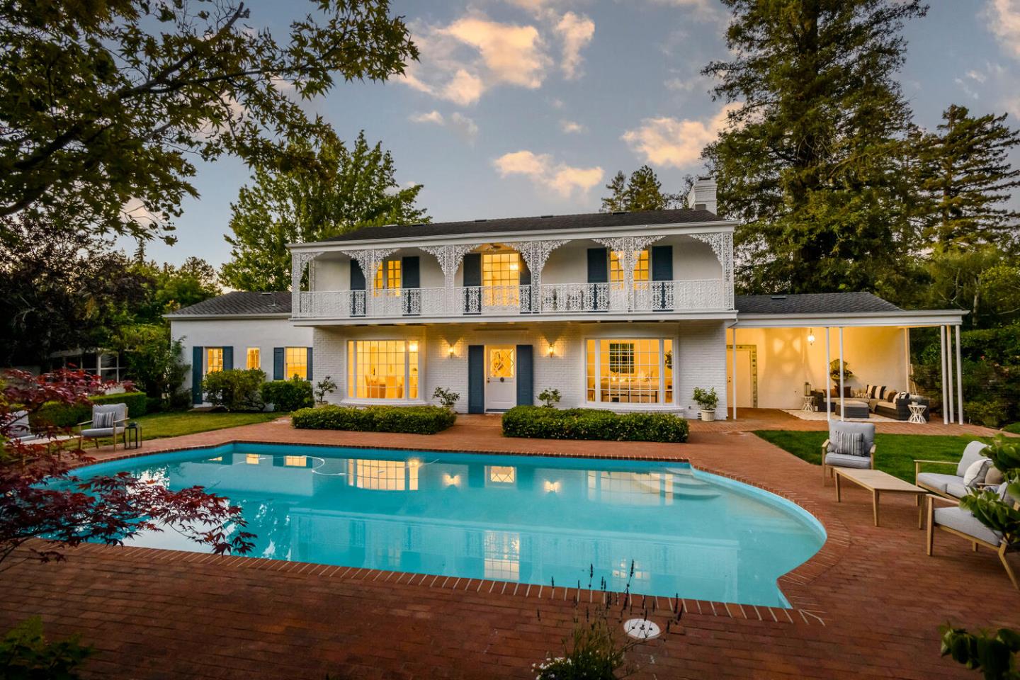 7 Windsor Drive Hillsborough, CA 94010 - Photo 54 of 57 a front view of a house with garden