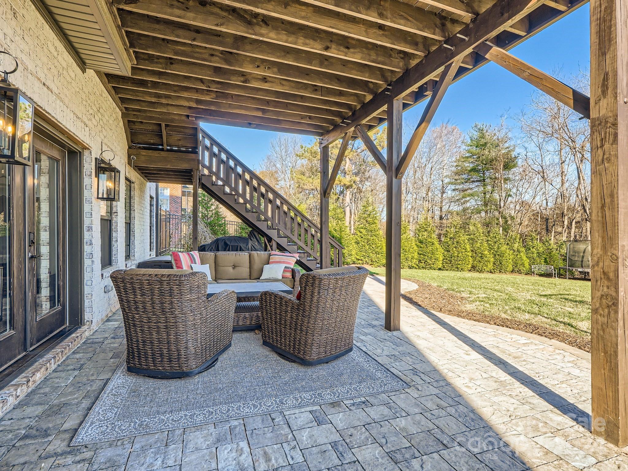 2926 Dodsworth Drive Cramerton, NC 28032 - Photo 30 of 33 a view of balcony with couch