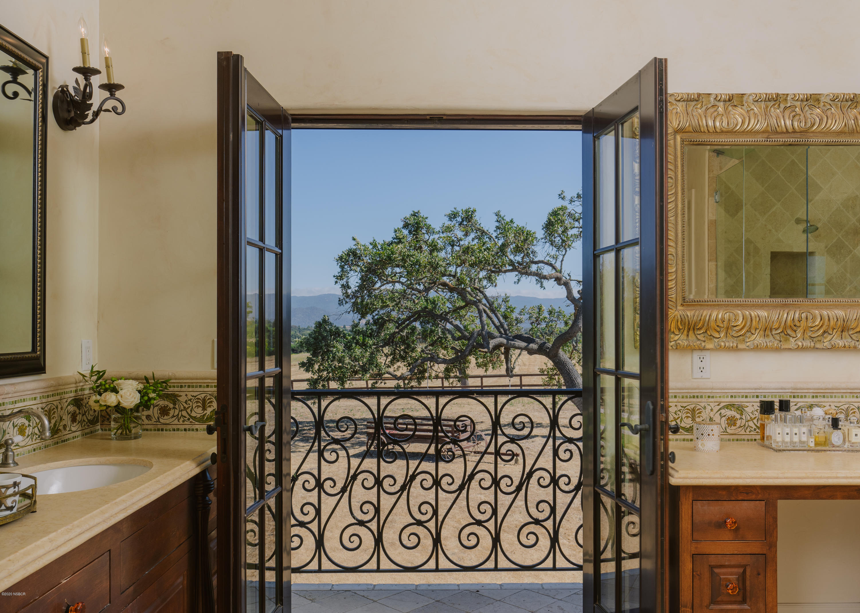 1721 North Refugio Road Santa Ynez, CA 93460 - Photo 47 of 59 MasterBath Balcony
