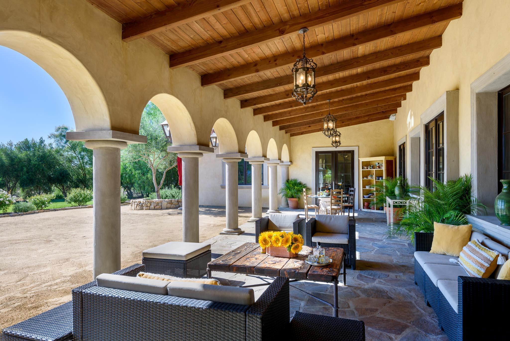 1721 North Refugio Road Santa Ynez, CA 93460 - Photo 51 of 59 Patio - Loggia