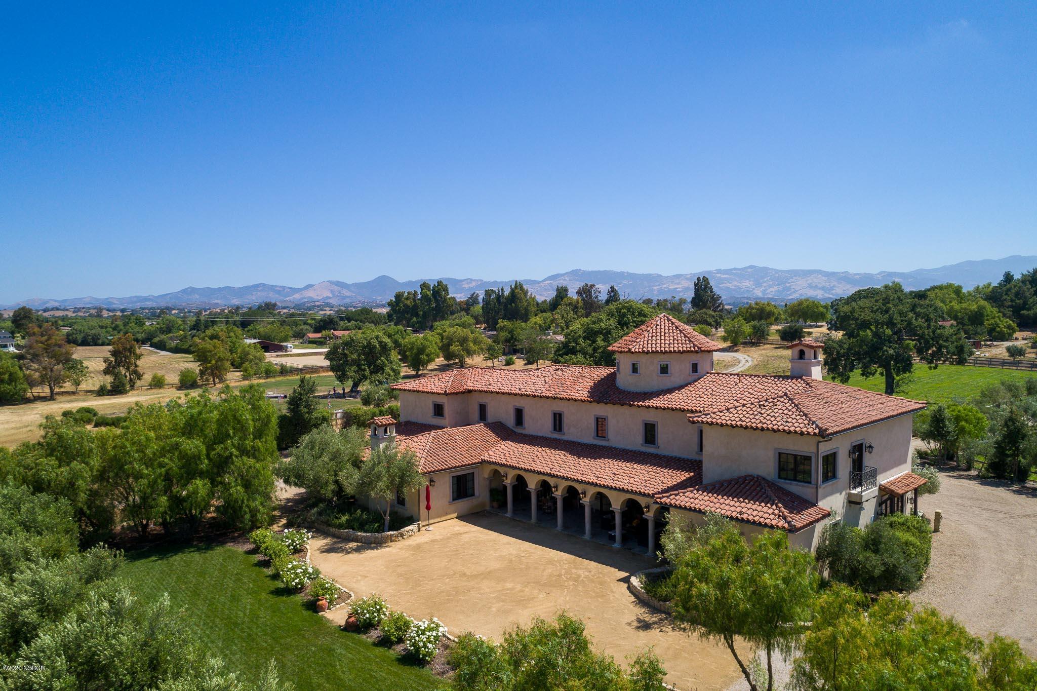 1721 North Refugio Road Santa Ynez, CA 93460 - Photo 54 of 59 Aerial