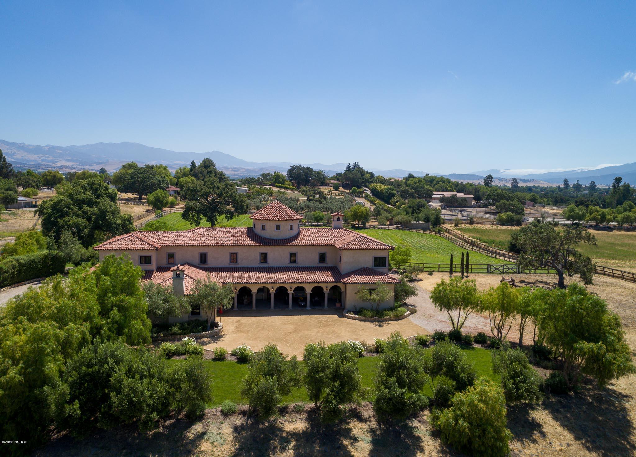 1721 North Refugio Road Santa Ynez, CA 93460 - Photo 56 of 59 Aerial