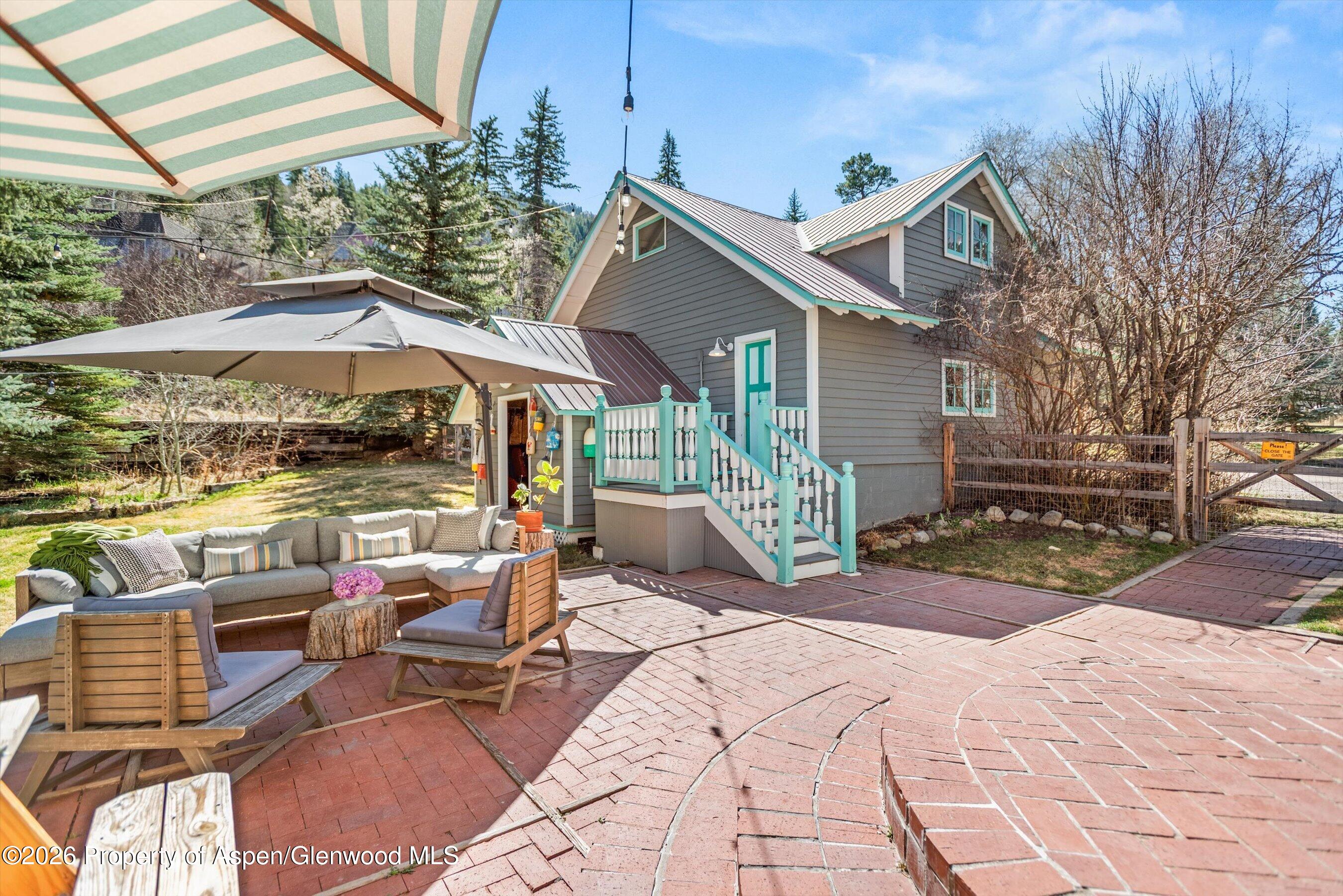 244 Redstone Boulevard Redstone, CO 81623 - Photo 36 of 55 back yard patio