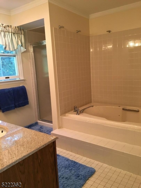 87 Highland Circle Berkeley Heights, NJ 07922 - Photo 10 of 11 a bathroom with a tub sink and a mirror