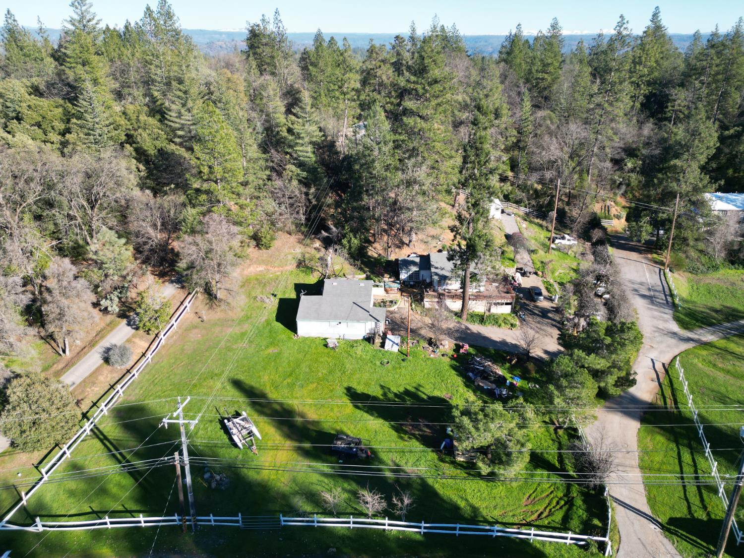 219 Hinchey Lane Colfax, CA 95713 - Photo 2 of 9 an aerial view of residential houses with outdoor space
