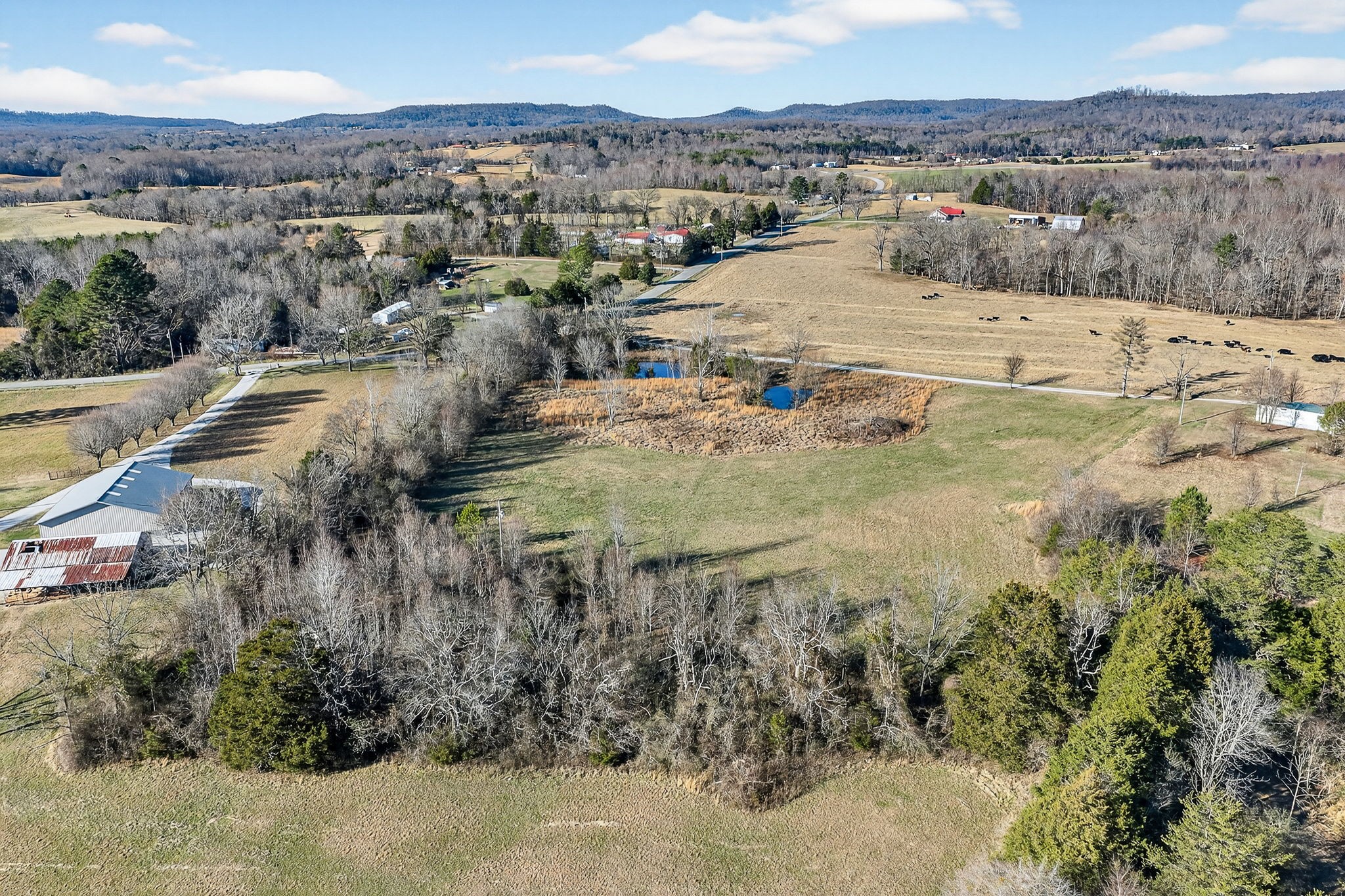 0 Cole Road Quebeck, TN 38579 - Photo 6 of 17 a view of a lake in middle of the town