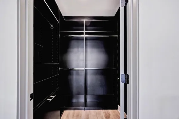 a walk in closet