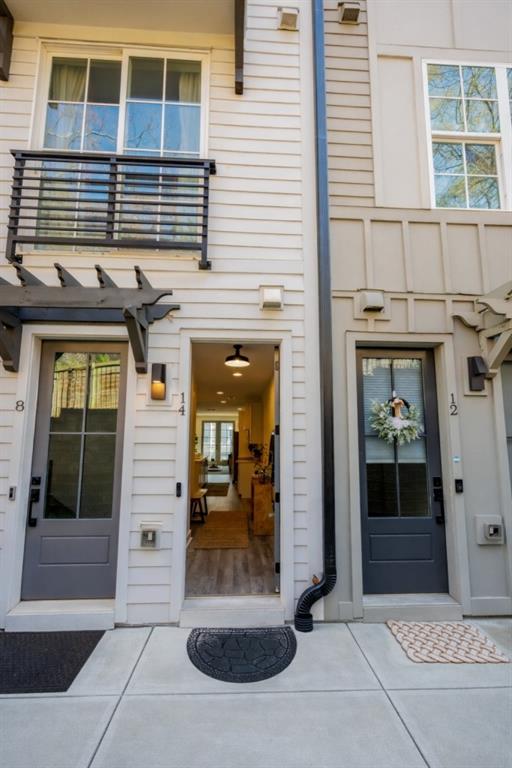 14 Becker Place Northwest Atlanta, GA 30307 - Photo 3 of 24 a view of a entryway door front of house