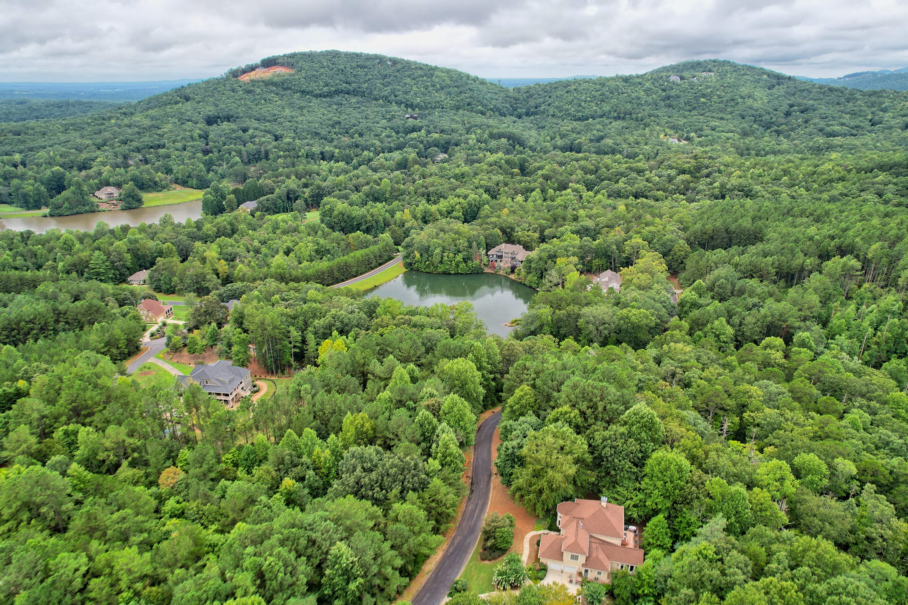 Lot 416 Yates Circle Clarkesville, GA 30523 - Photo 2 of 11 an aerial view of a house with a yard