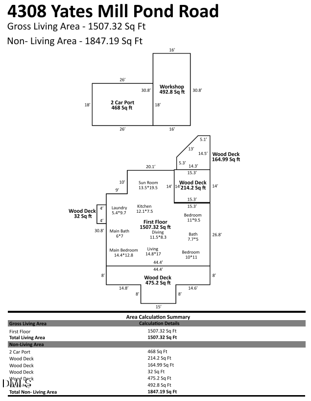 4308 Yates Mill Pond Road Raleigh, NC 27606 - Photo 31 of 31 Gallery Image 31