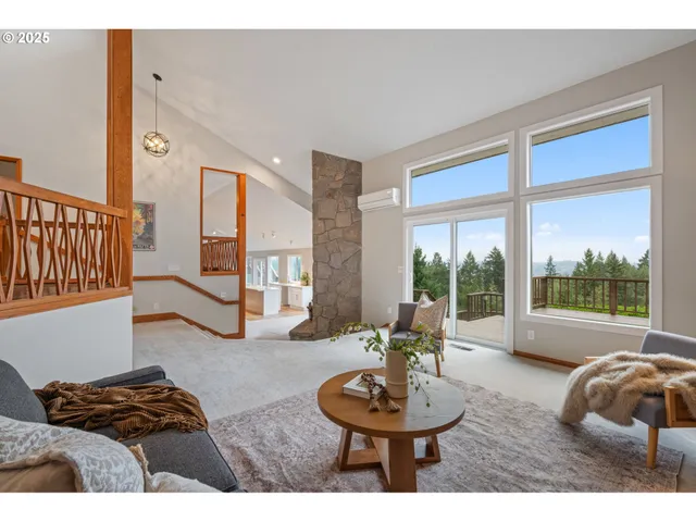 a bathroom with a granite countertop sink mirror and double