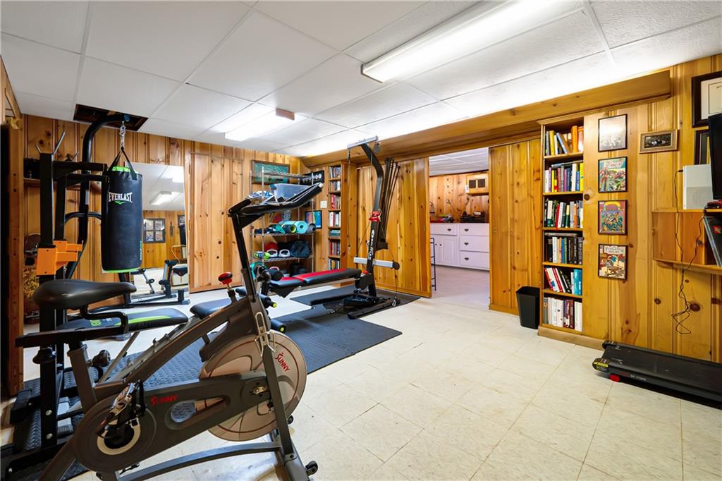 166 Spring Grove Road Pittsburgh, PA 15235 - Photo 28 of 41 a view of a room with gym equipment