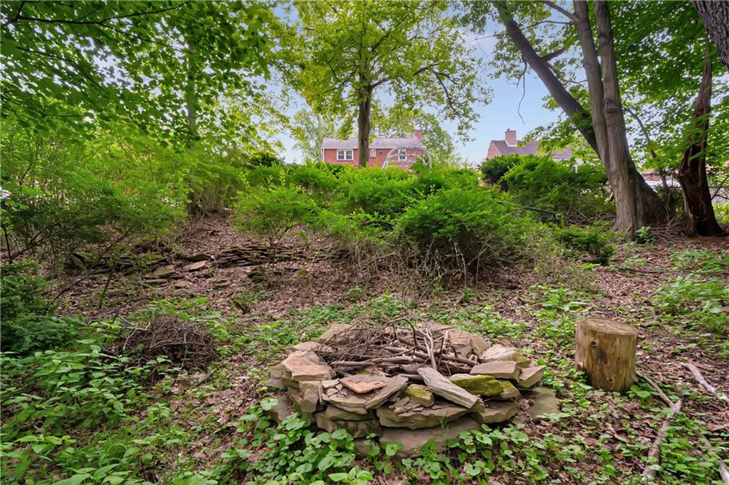 166 Spring Grove Road Pittsburgh, PA 15235 - Photo 37 of 41 a backyard of a house with lots of green space