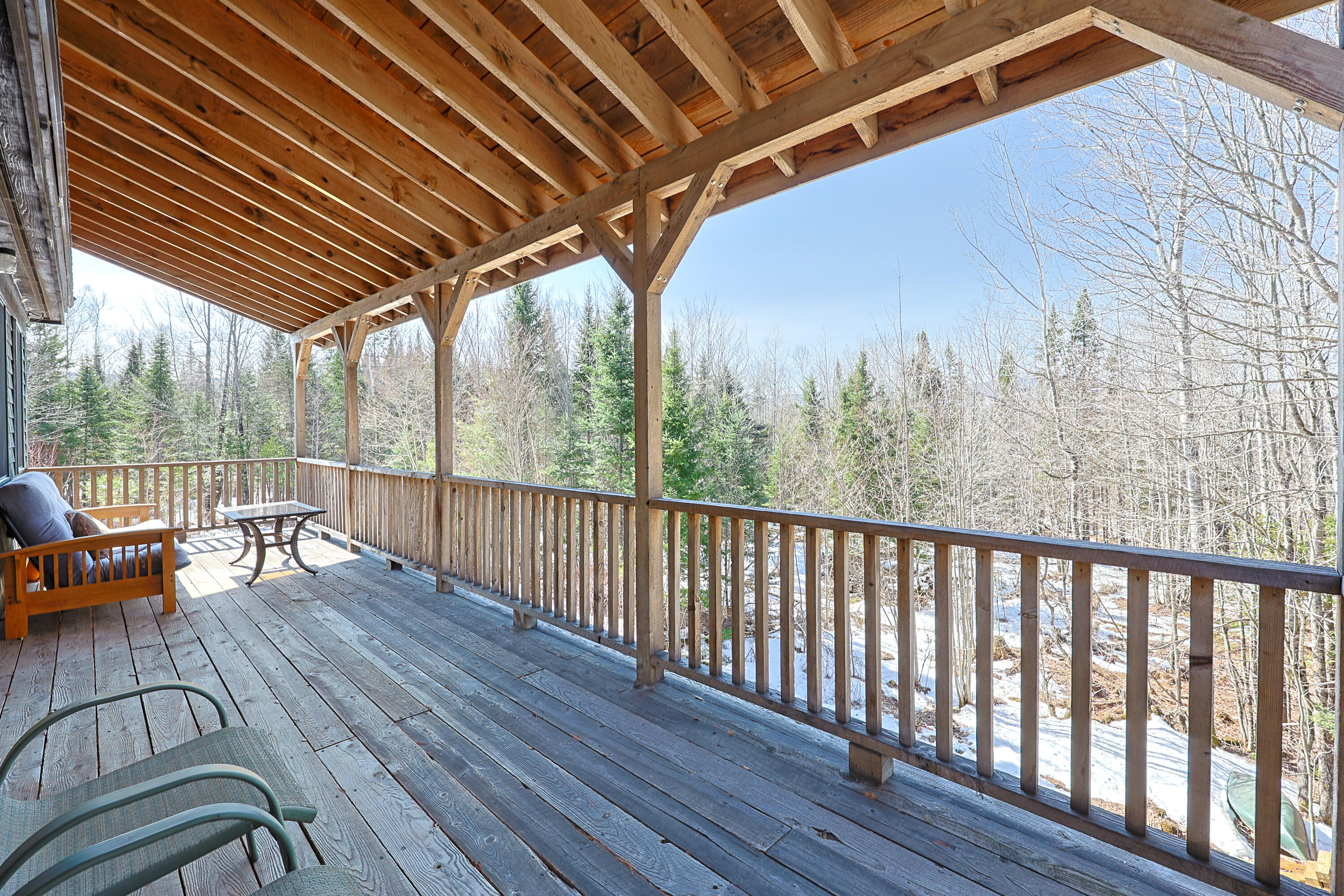 130 Farmers Hill Road Andover, ME 04216 - Photo 43 of 70 Second Floor Deck