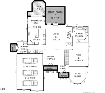 $1,999,900 | 104 Parmalee Court, Cary, NC 27519