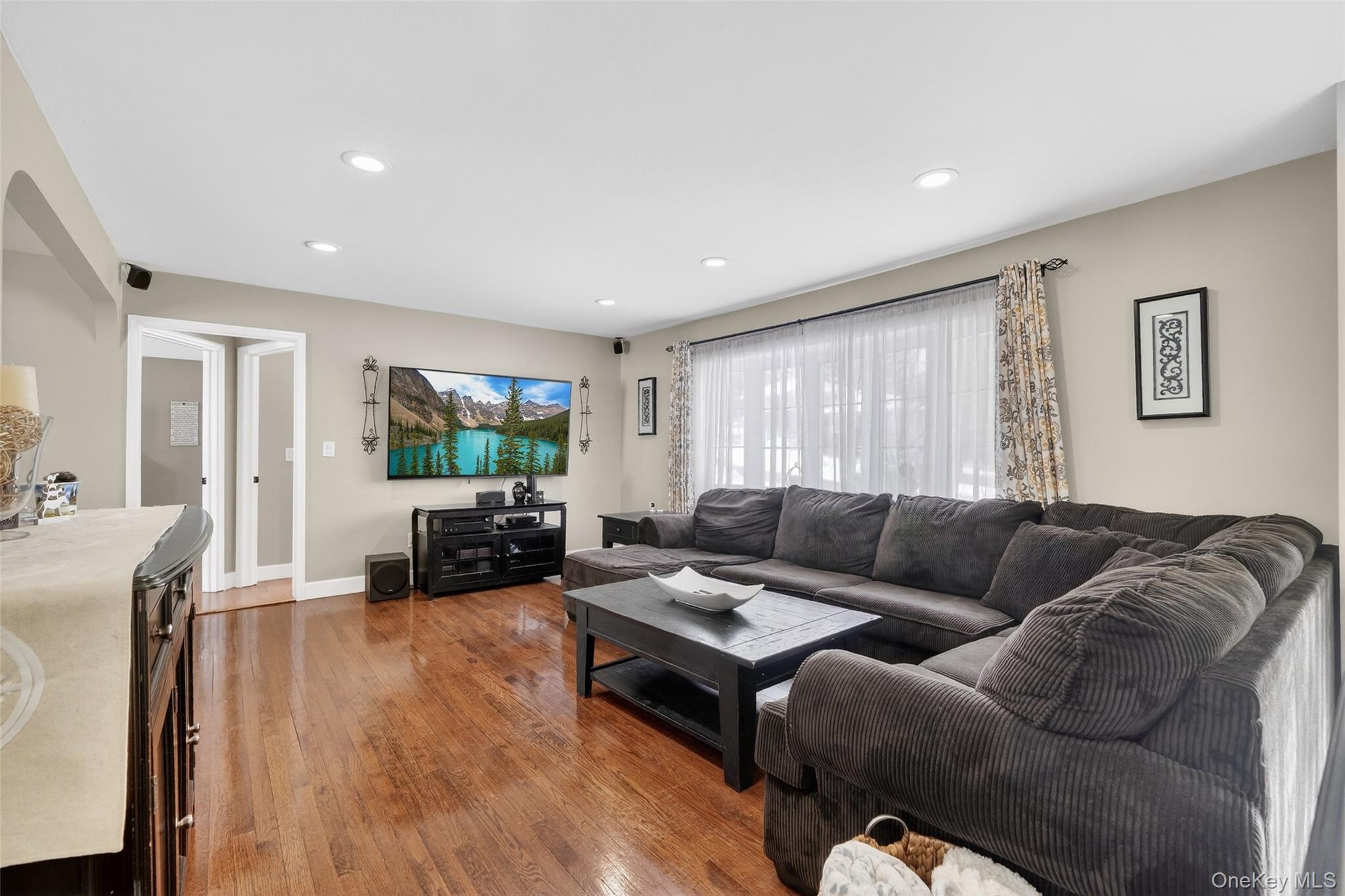 4 Adams Drive Stony Point, NY 10980 - Photo 6 of 41 a living room with furniture and a flat screen tv