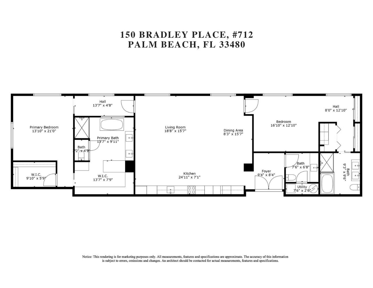 150 Bradley Place, Unit 712 Palm Beach, FL 33480 - Photo 44 of 44 a picture of a black and white photo