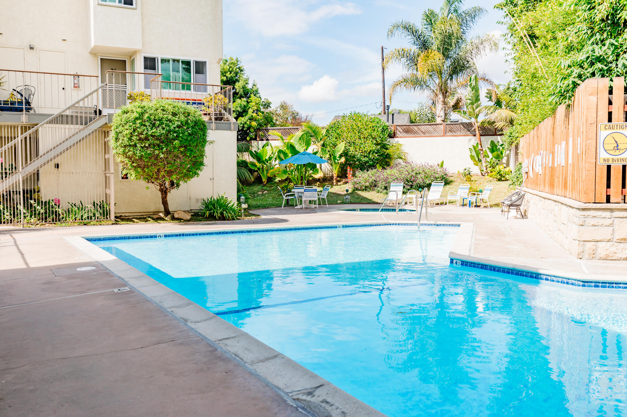 5455 8th Street, Unit 96 Carpinteria, CA 93013 - Photo 26 of 28 a view of a swimming pool with an outdoor space