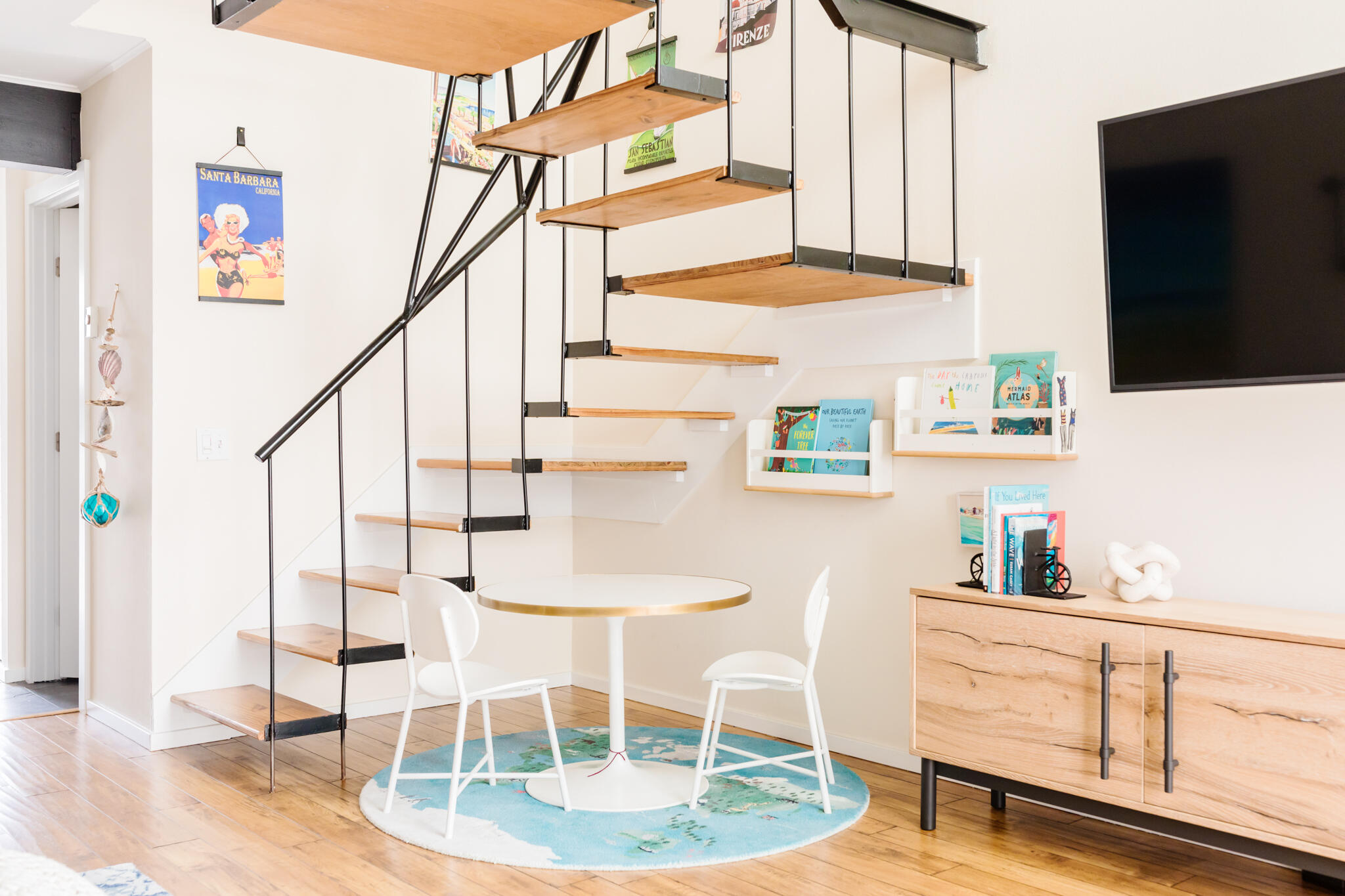 5455 8th Street, Unit 96 Carpinteria, CA 93013 - Photo 4 of 28 a view of entryway and hall with wooden floor