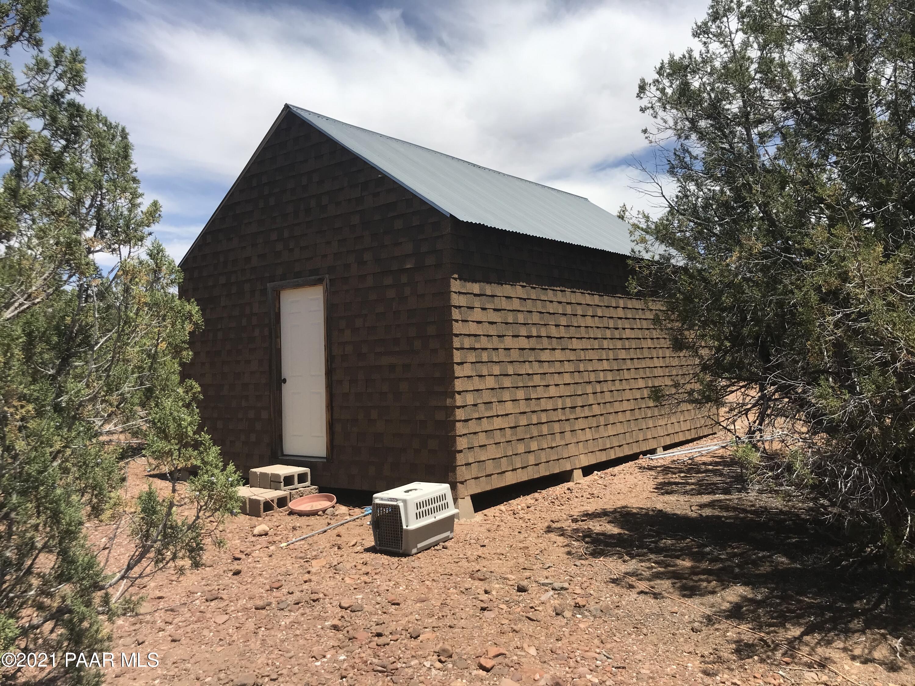37526 West Howling Coyote Road Seligman, AZ 86337 - Photo 48 of 56 smaller garage/shed