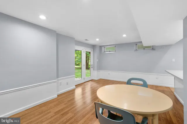 a very nice looking room with a large window