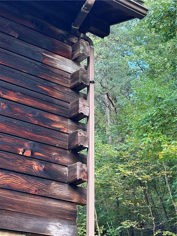 Original custom-built log home!