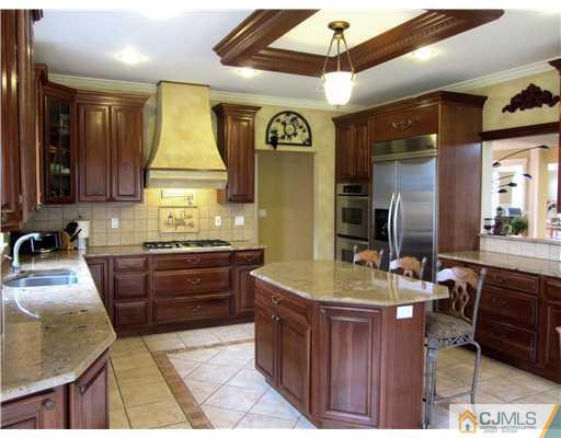 8 Keppel Road Plainsboro, NJ 08536 - Photo 7 of 22 a kitchen with granite countertop lots of counter top space