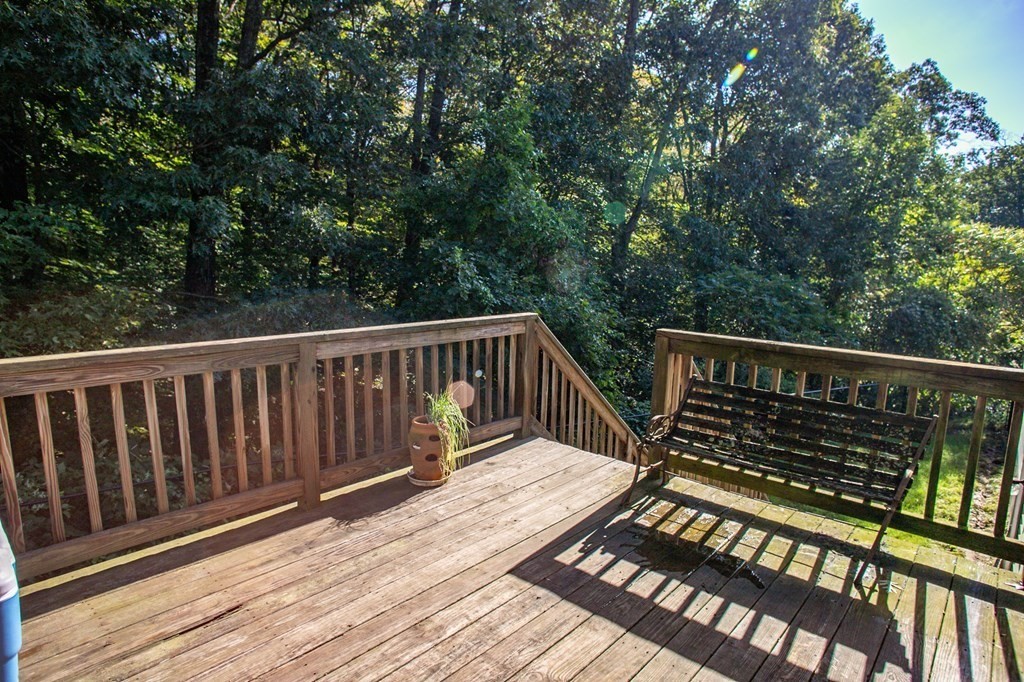 64 Bishop Road Fitchburg, MA 01420 - Photo 22 of 40 a view of deck and deck with wooden floor and fence