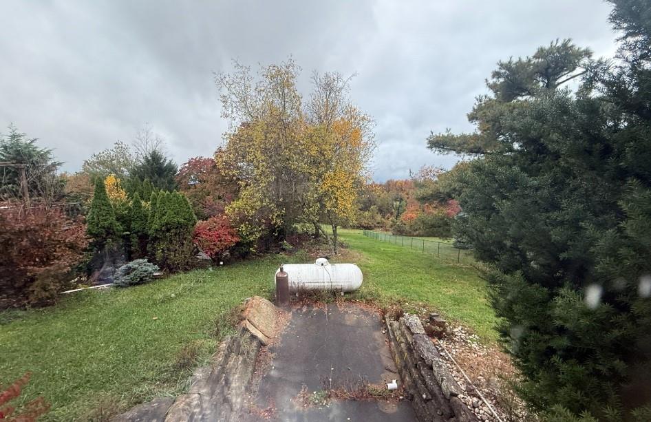 133 Cemetery Road Vanderbilt, PA 15486 - Photo 26 of 29 a big yard with swimming pool and trees