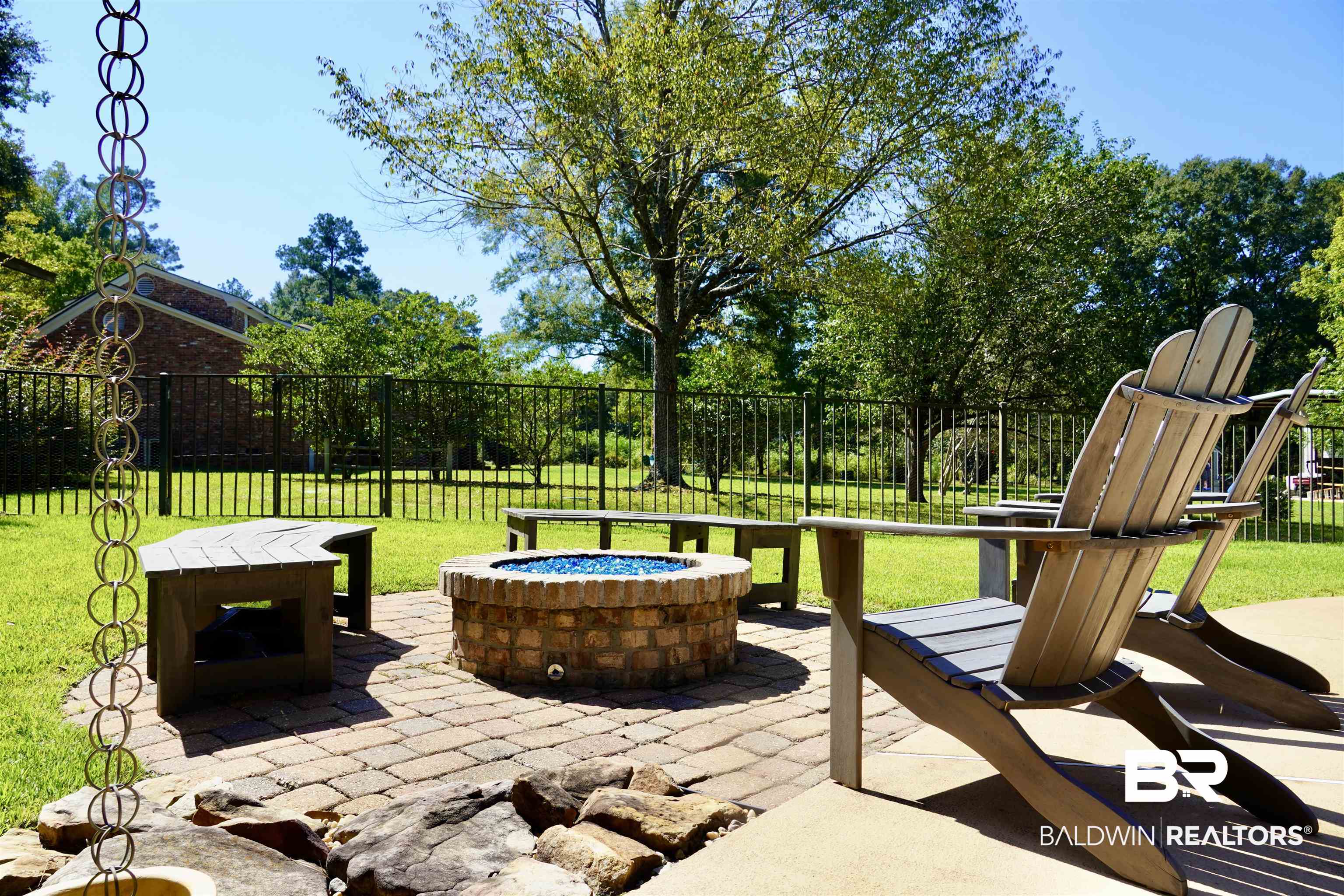 117 Belle Meade Brewton, AL 36426 - Photo 37 of 62 View of patio featuring an outdoor fire pit