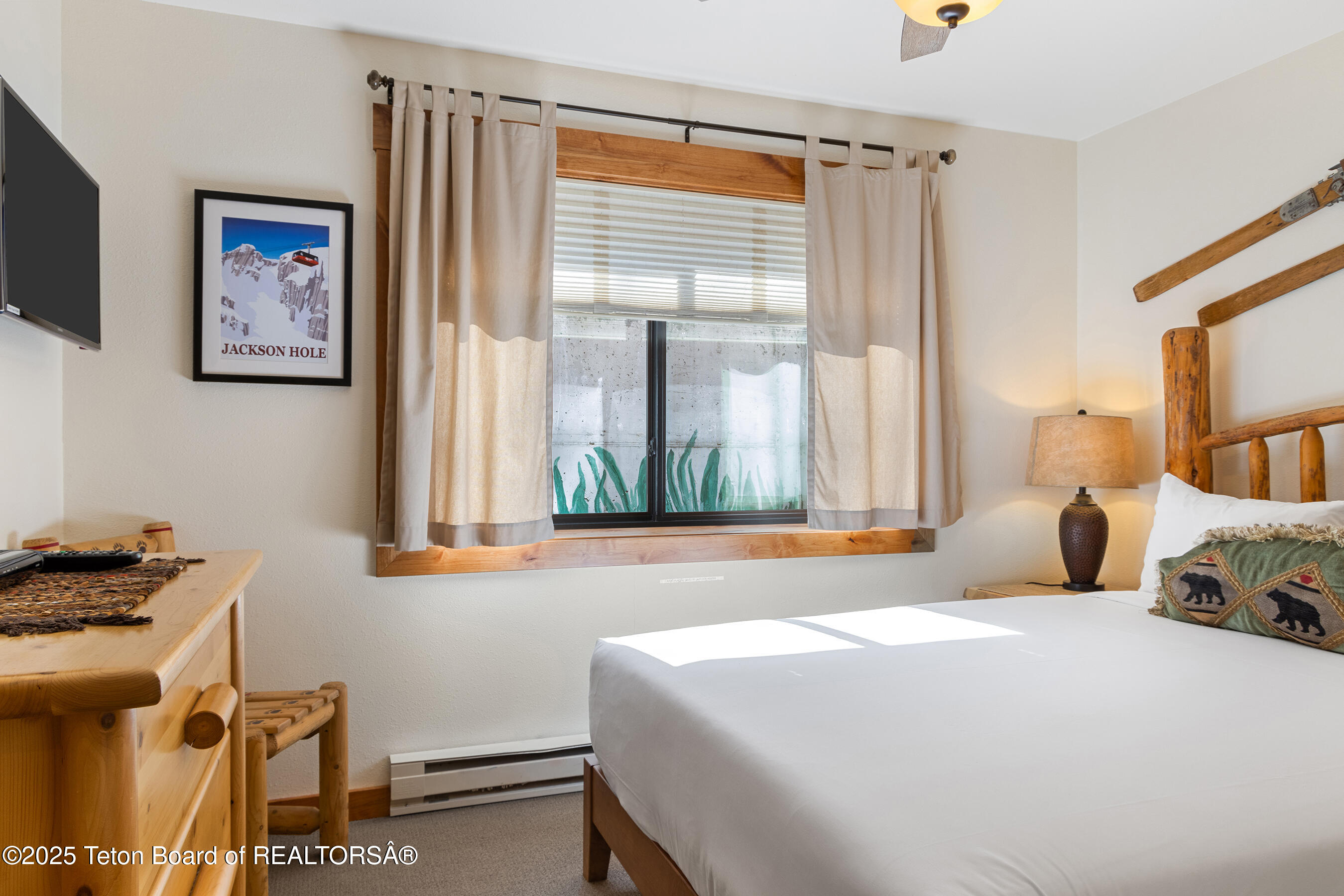 371 Snow King Loop Jackson, WY 83001 - Photo 19 of 22 Guest Bedroom Window