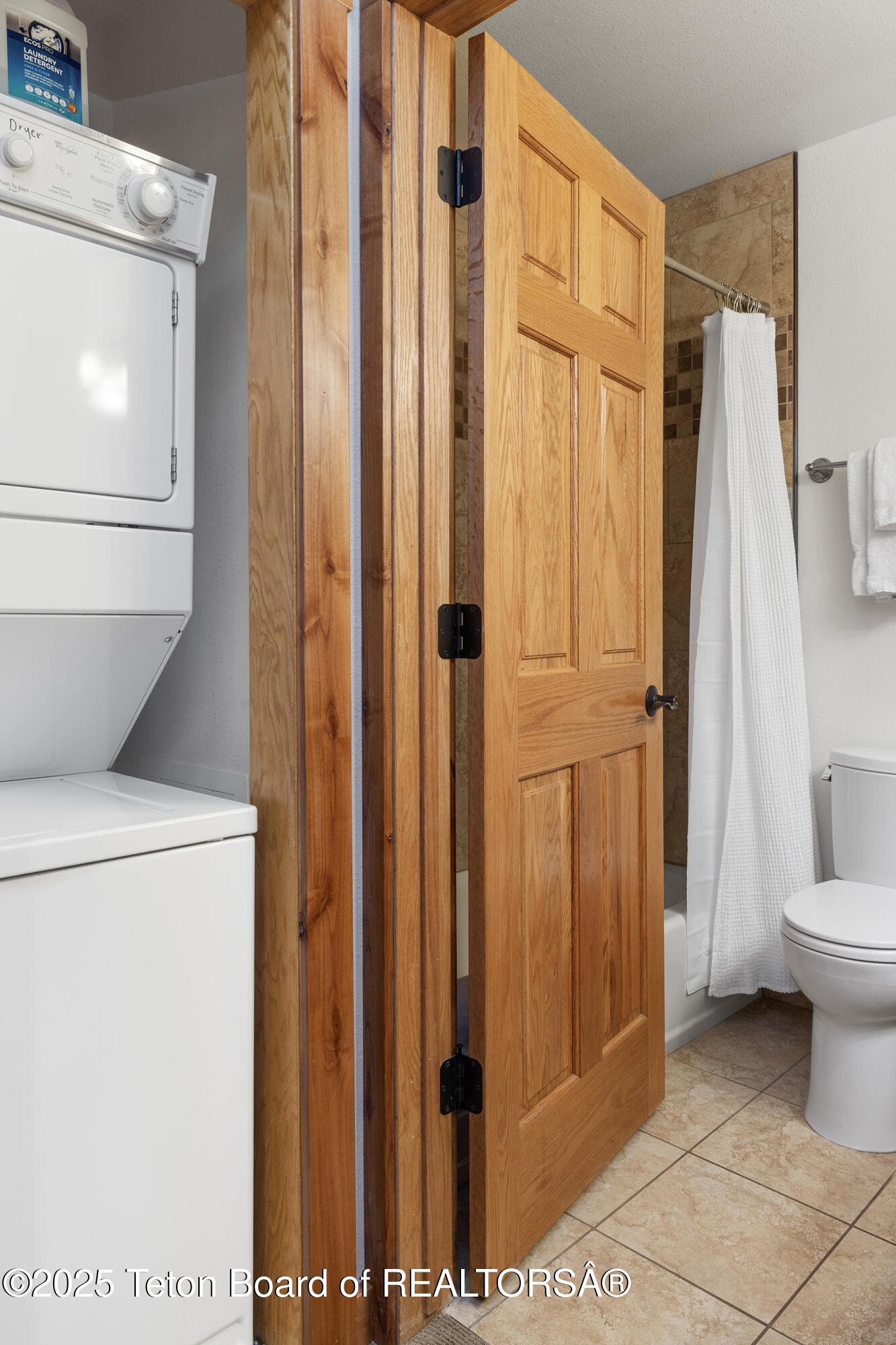 371 Snow King Loop Jackson, WY 83001 - Photo 21 of 22 Bathroom and Basement Laundry