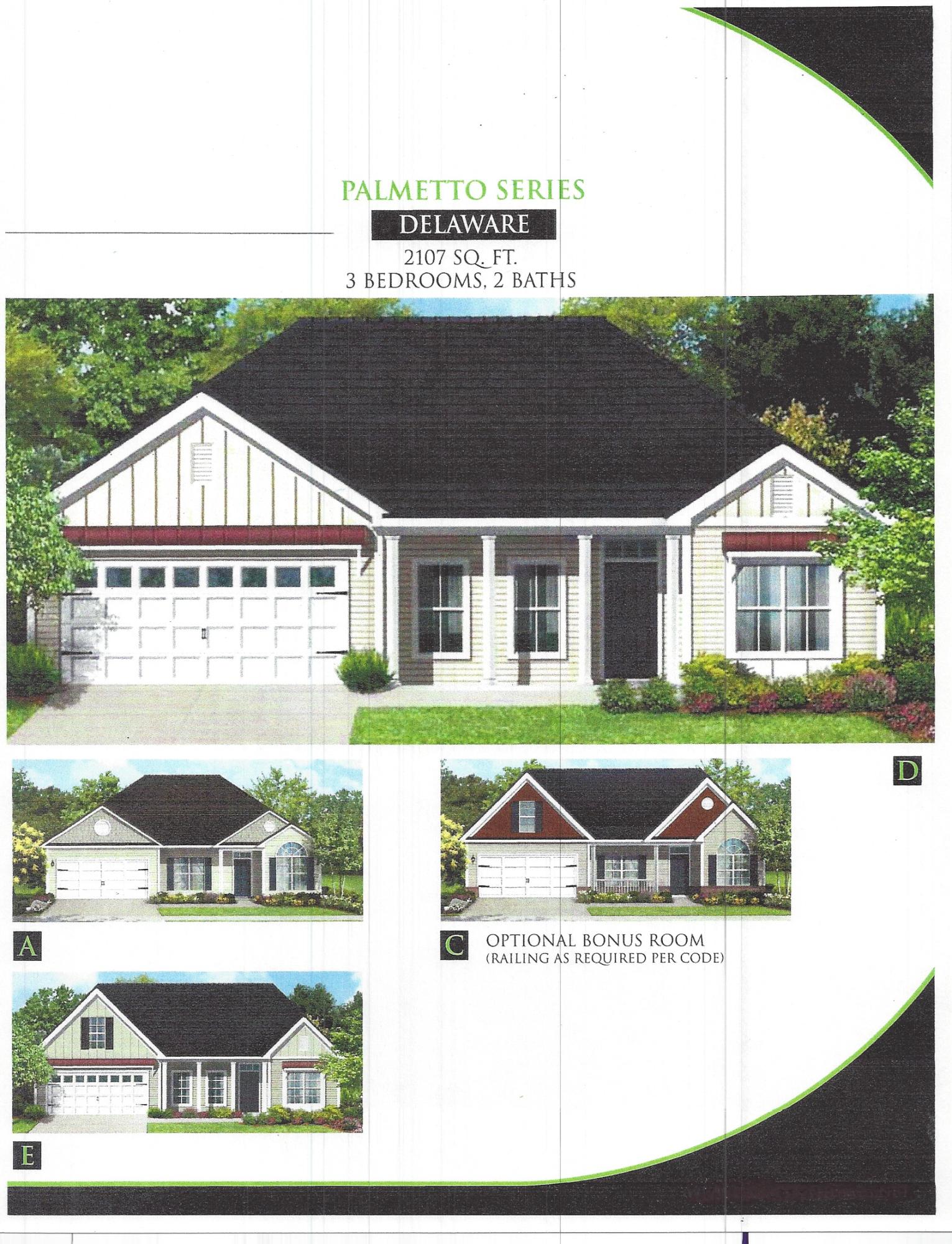 684 Black Pine Road Moncks Corner, SC 29461 - Photo 3 of 40 Delaware Available Exterior Elevations