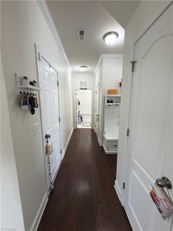 4000 Brayden Drive High Point, NC 27265 - Photo 21 of 40 Hallway to the laundry room, notice the door to the garage on the left