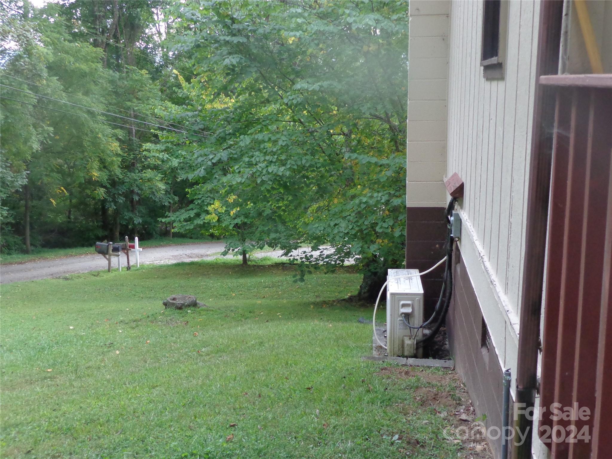 981 Rufus Robinson Road Sylva, NC 28779 - Photo 26 of 27 a view of backyard with trampoline