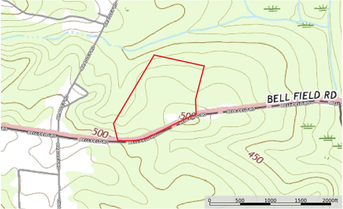 0 Bell Field Road McCormick, SC 29835 - Photo 3 of 14 Explore the topographical details of this promising land, ideal for your next venture.