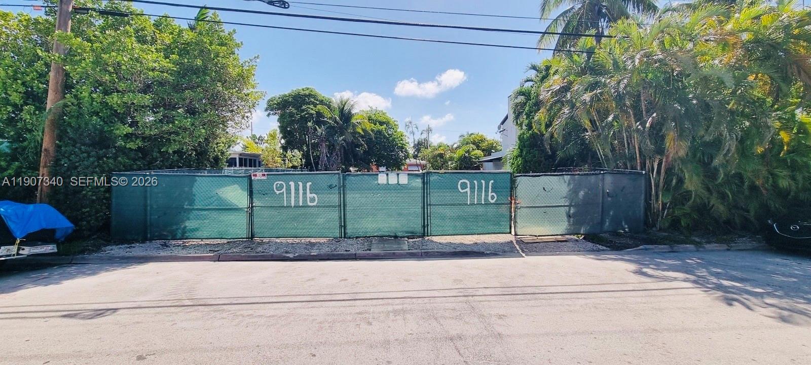 9116 Abbott Avenue Surfside, FL 33154 - Photo 6 of 6 a view of a backyard